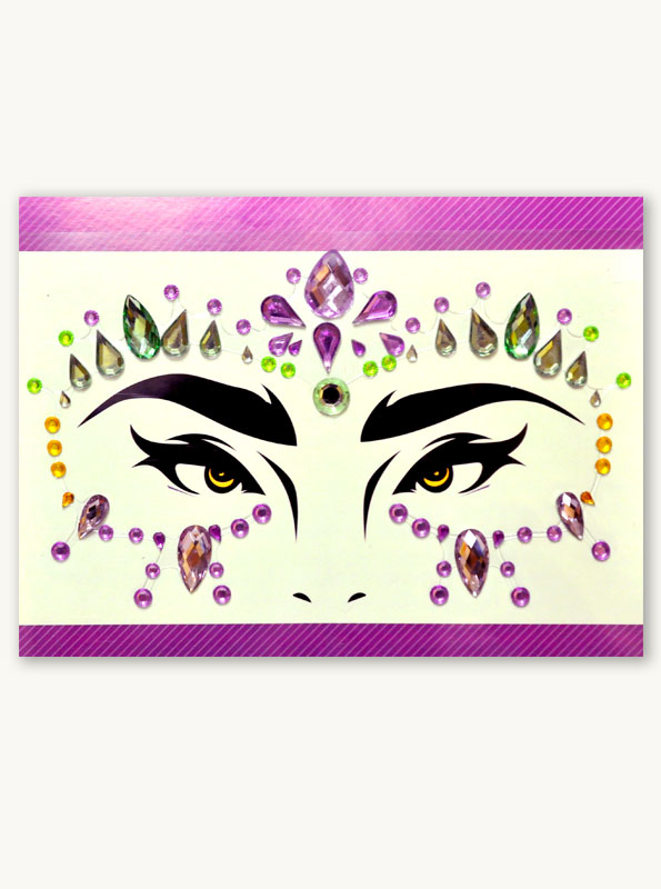 Carnival Sparkle Face Gems