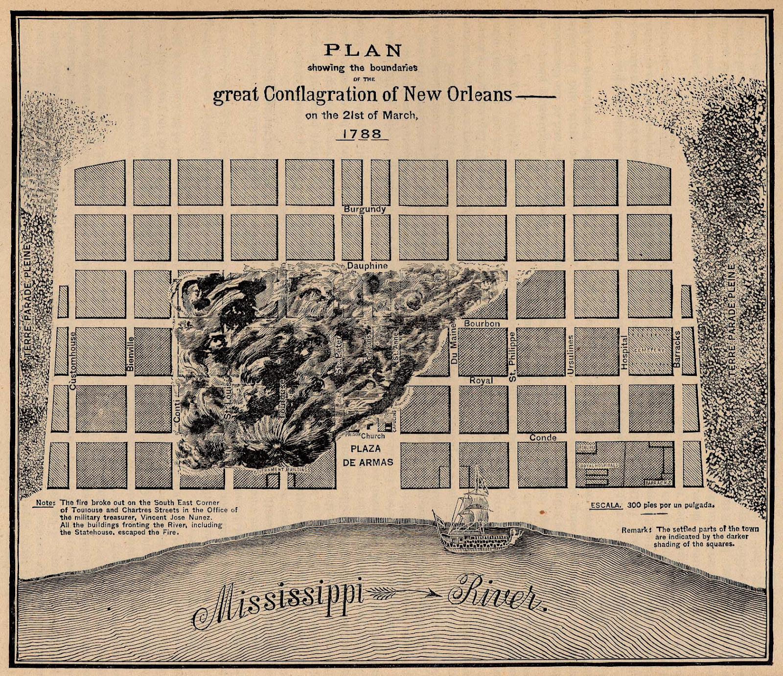 Ashes and Rubble: Rebuilding New Orleans After the Great Fire of 1788