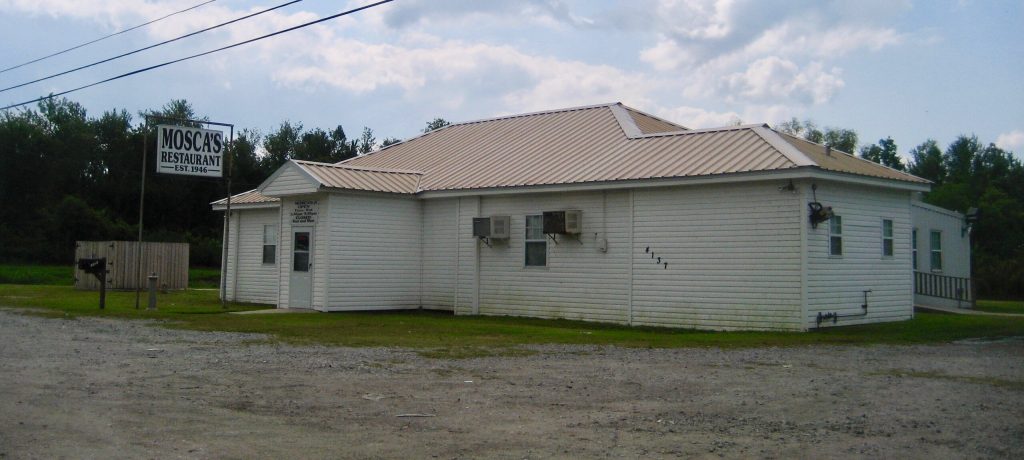 The delicious Mosca’s restaurant in Avondale, Louisiana has been owned by the Marcello family for generations.
