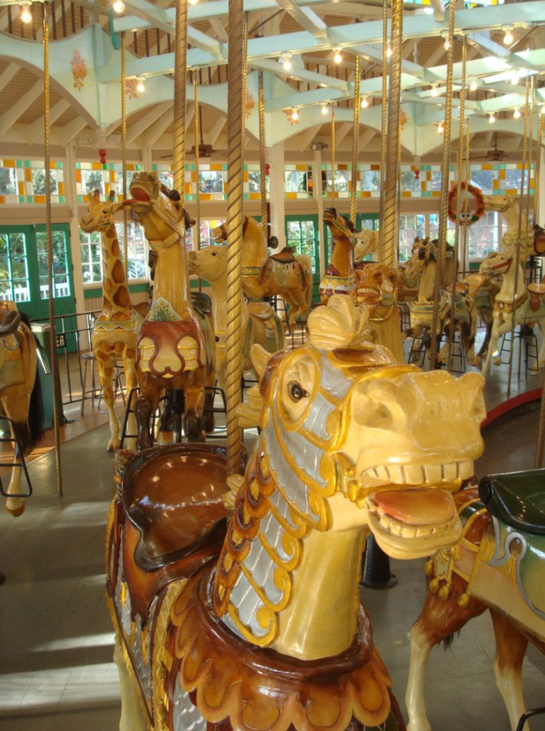 Photo of the Carousel Gardens merry-go-round, courtesy of Wiki Images.